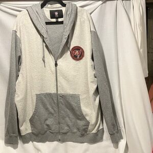 NFL Gray and White Performance Jacket